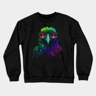 Crow Sunglasses Crewneck Sweatshirt